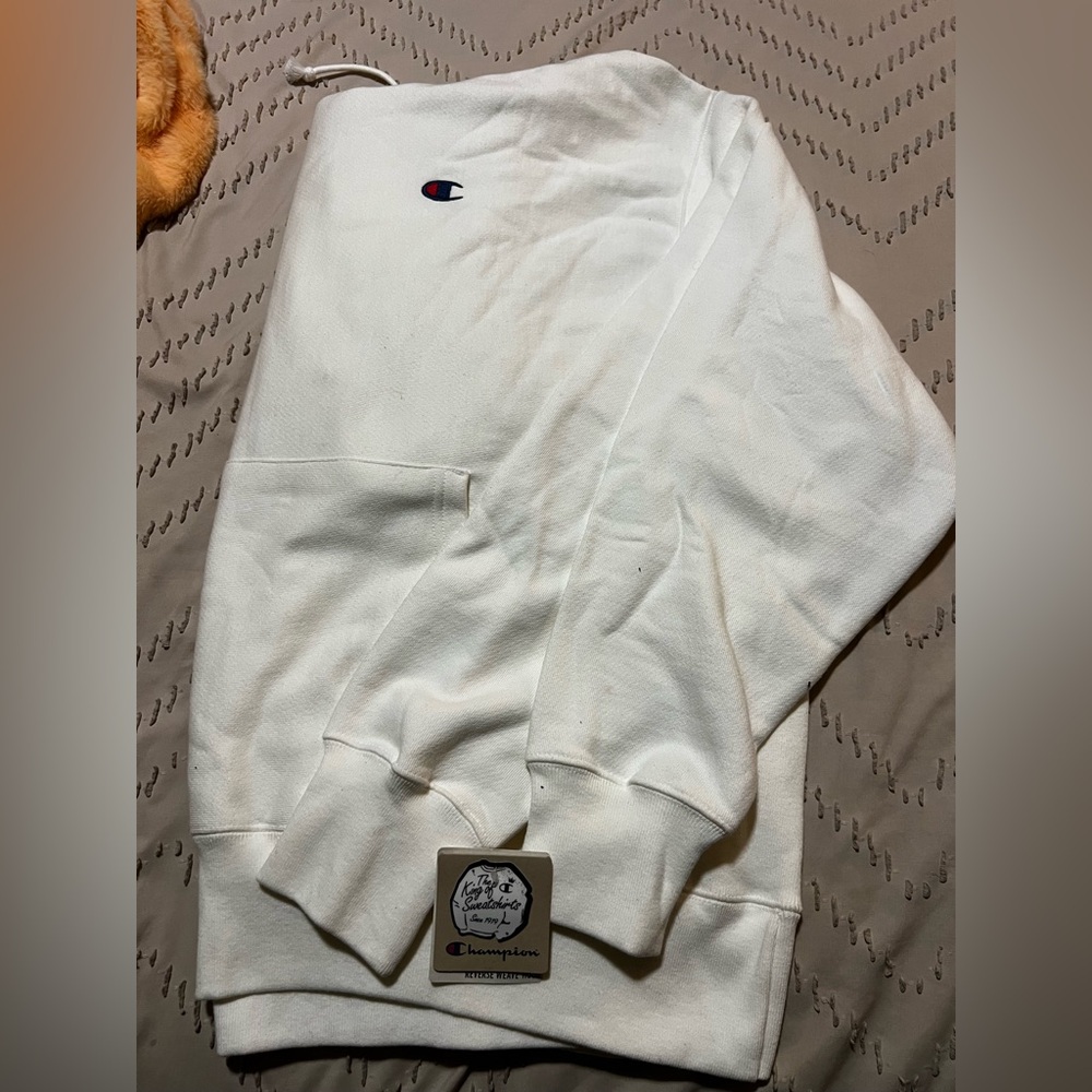 Champion Classic White Sweatshirt